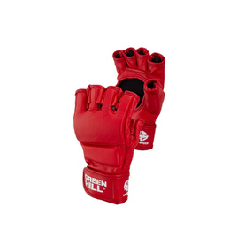 Перчатки для боевого самбо Лицензия FIAS красные